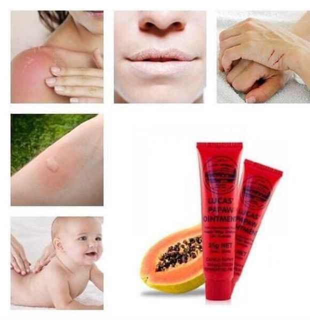 Kem dưỡng m&ocirc;i đa năng Lucas Papaw 25g