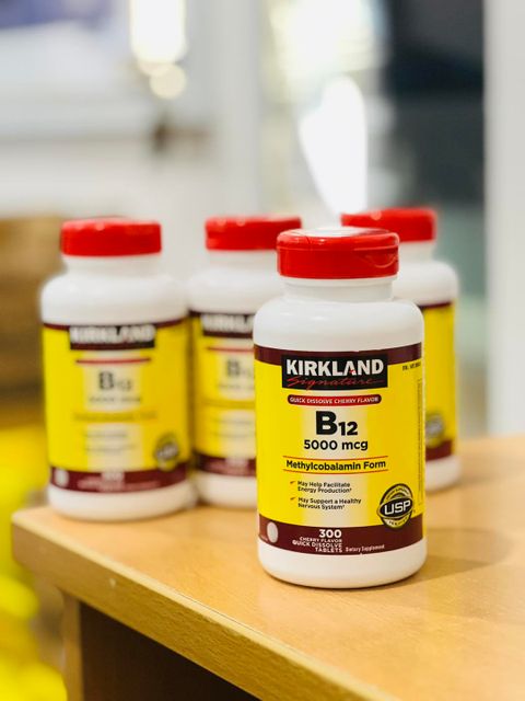 Vi&ecirc;n uống Vitamin B12 Kirkland
