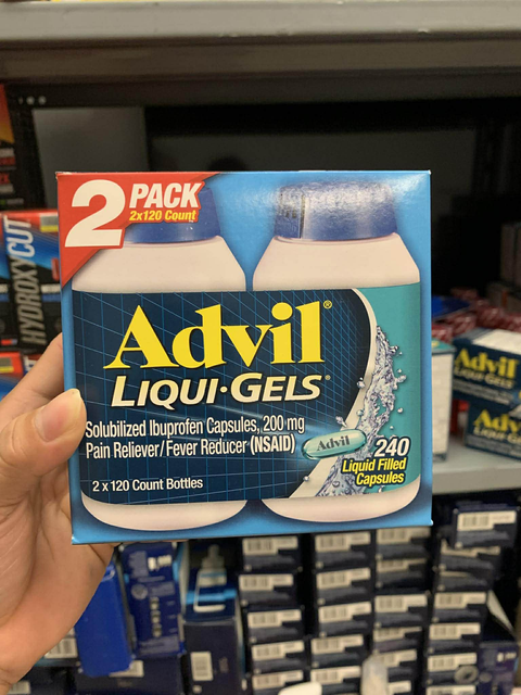 Advil Liqui-Gels 200mg