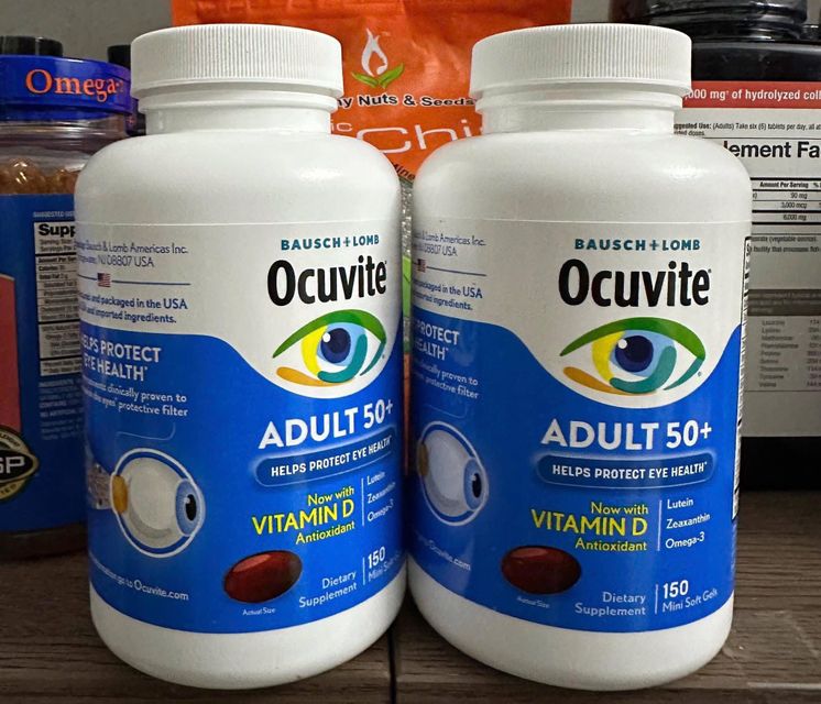 Vi&ecirc;n uống bổ mắt Ocuvite Eye Vitamin Adult 50+