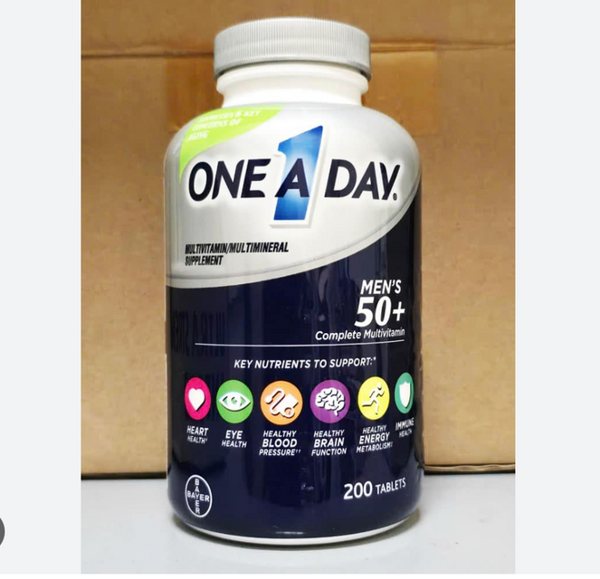 One A Day Men&rsquo;s 50+ Multivitamin