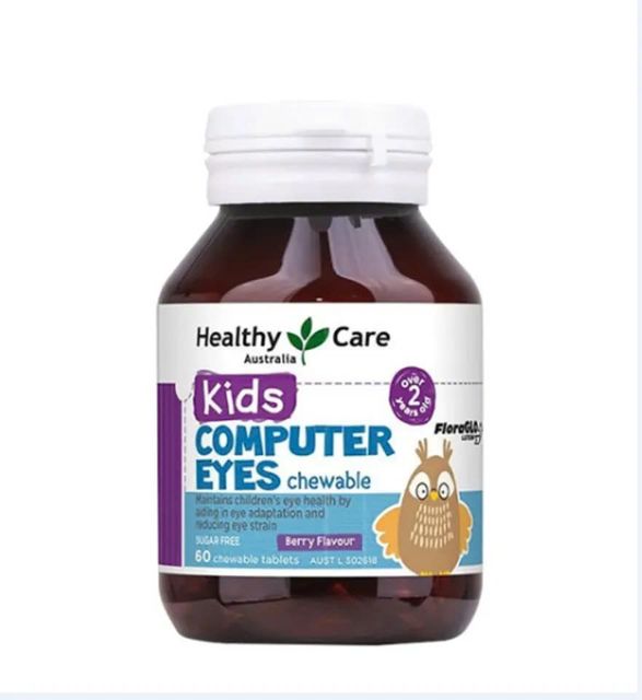 Vi&ecirc;n nhai bổ mắt Healthy Care Kids Computer Eyes