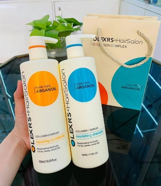 Bộ Gội Xả Olexrs Argan Oil Collagen