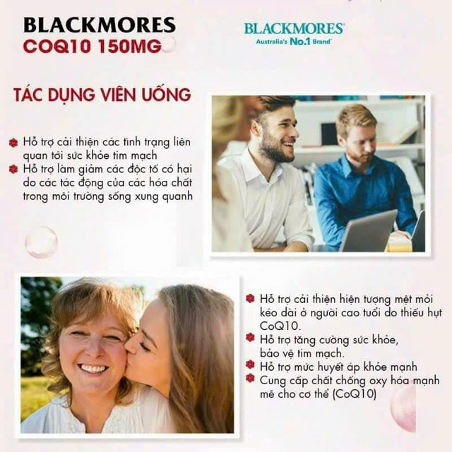 Vi&ecirc;n uống tim mạch Blackmores CoQ10 150mg