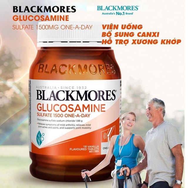 Vi&ecirc;n uống Blackmores Glucosamine 1500mg