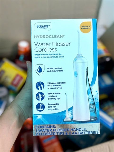 M&aacute;y tăm nước Equate HydroClean Cordless