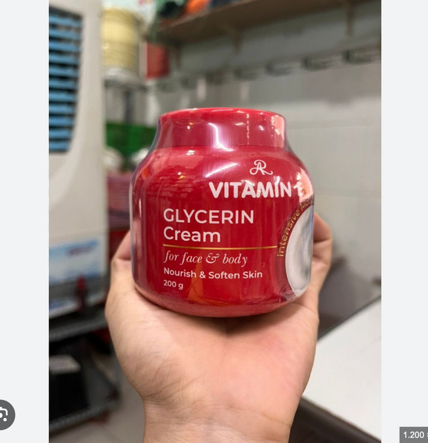 Kem face/body Vitamin E 200g