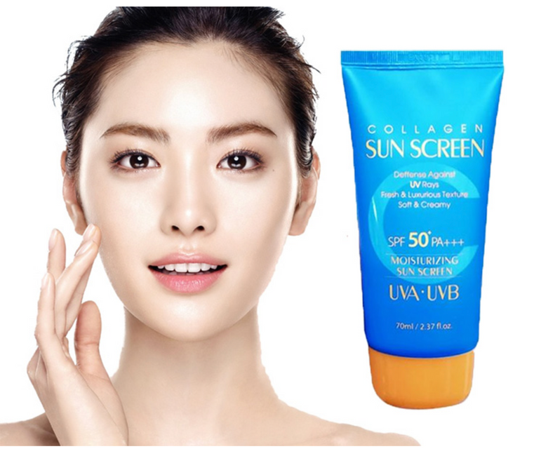 Kem chống nắng 3W Collagen Sun Screen SPF50 PA+++