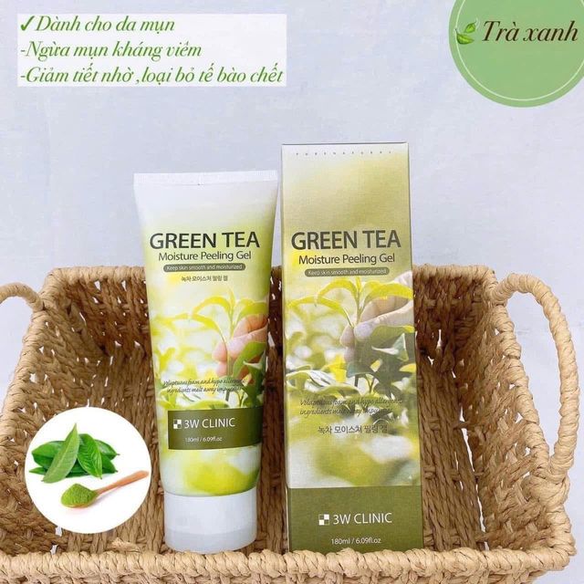 Tẩy tế b&agrave;o cngừng hẳn tr&agrave; xanh
