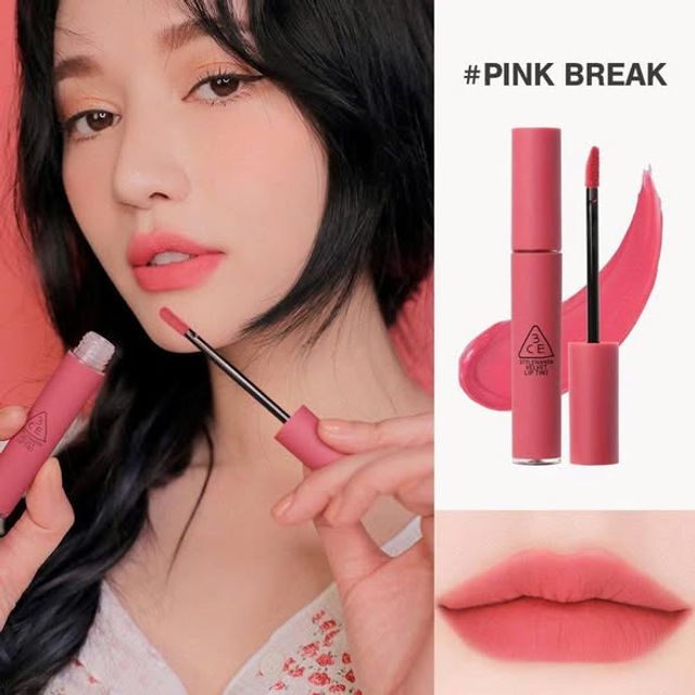 C&aacute;ch Sử Dụng Son Kem L&igrave; 3CE Velvet Lip Tint