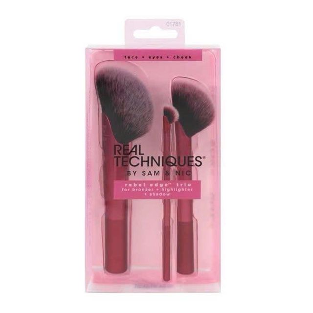 Bộ cọ trang điểm Real Techniques Rebel Edge Trio