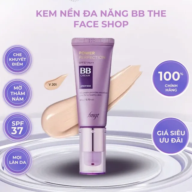 Kem nền, kem l&oacute;t The Face Shop