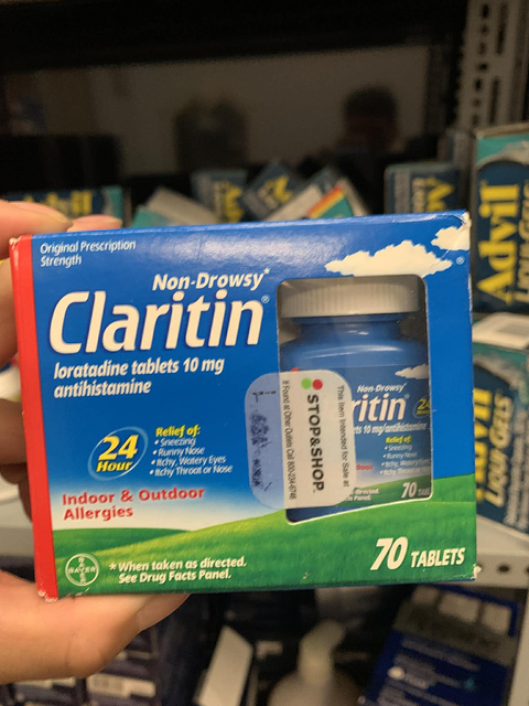 Vi&ecirc;n uống Claritin 10mg