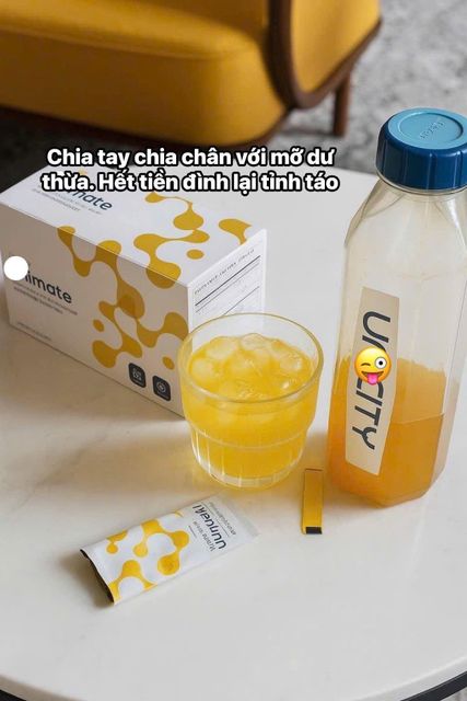 Tr&agrave; Unimate vị chanh + gừng nhập khẩu