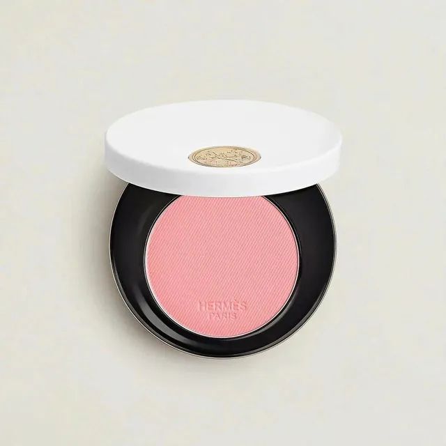 Phấn m&aacute; Hermes Rose Hermes Silky Blush Powder 28 Rose Plume