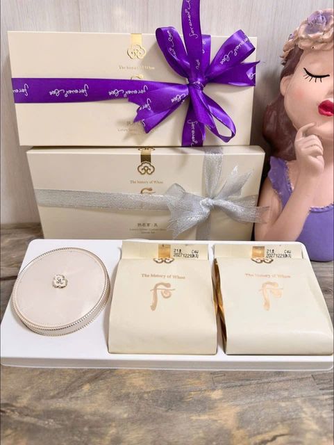 Set cushion Whoo Luxury Golden Glow Special