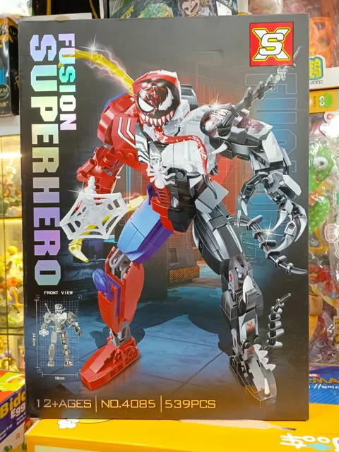 Đồ Chơi Lắp R&aacute;p Chủ Đề Si&ecirc;u Anh H&ugrave;ng Hợp  4085 Fusion Super Hero