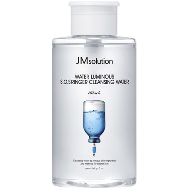 Tẩy trang JMsoultion Hyaluronic Black 500ml