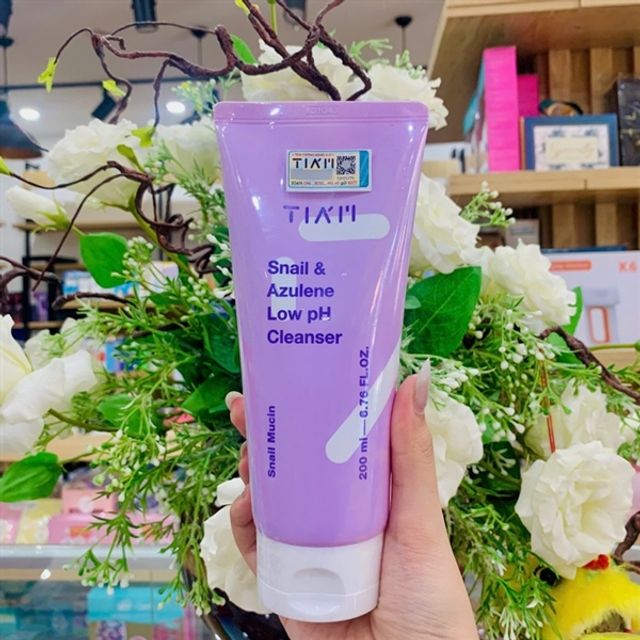 Hướng dẫn sử dụng Sữa Rửa Mặt Tia'm