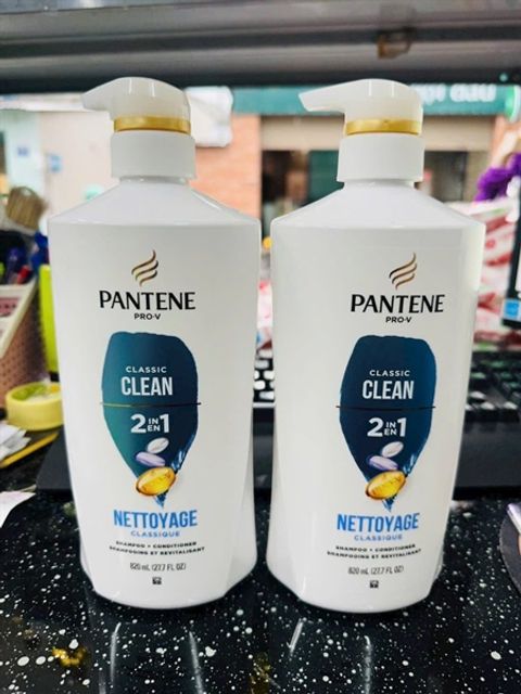Gội xả Pantene 2in1 820ml