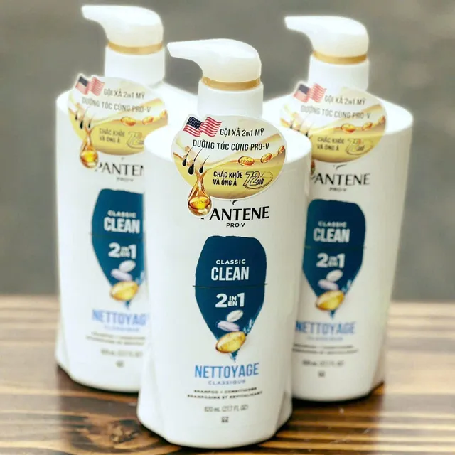 Gội xả Pantene 2in1 820ml