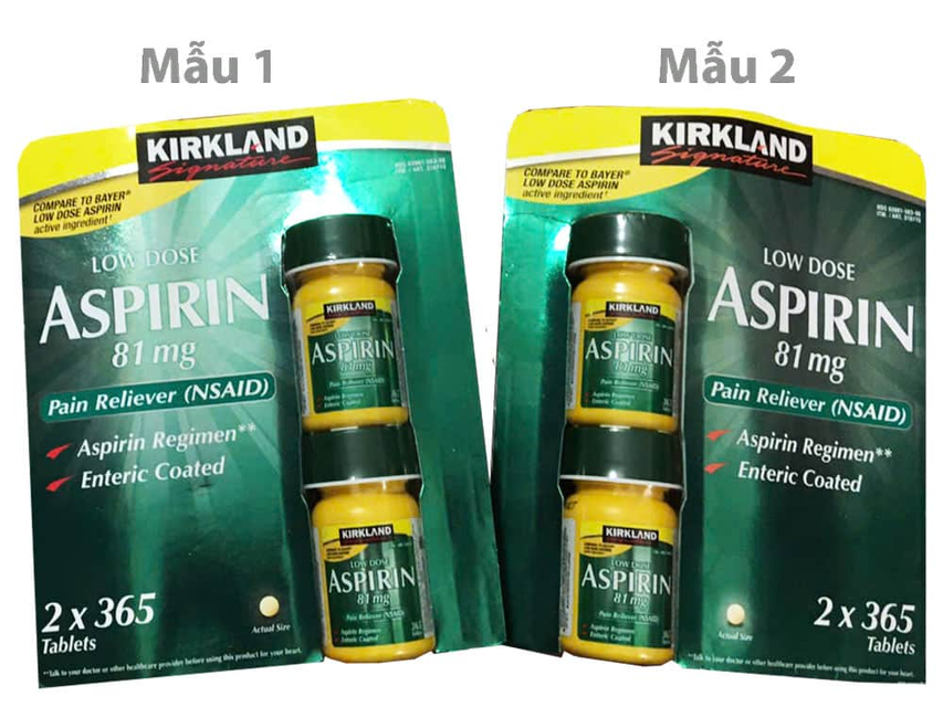 Kirkland Low Dose Aspirin 81mg