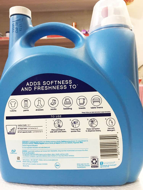 Hướng dẫn sử dụng nước xả Downy Ultra