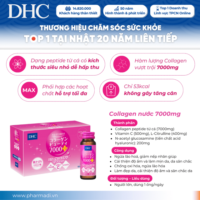 DHC Collagen Collagen Beauty 7000 Plus