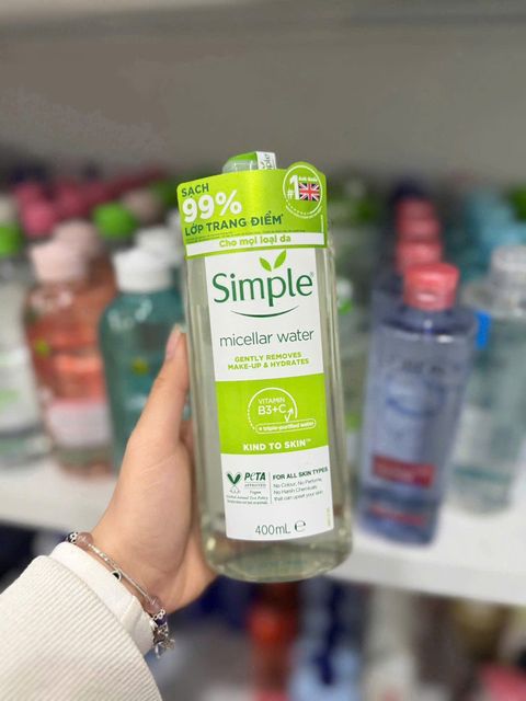 Nước Tẩy Trang Simple Micellar Cleansing Water