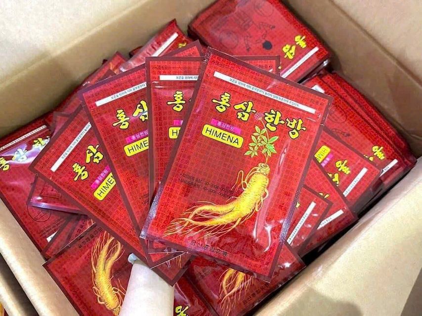 Cao D&aacute;n Hồng S&acirc;m Himena T&uacute;i Đỏ