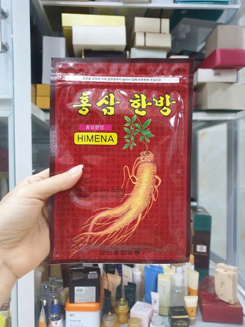 Cao D&aacute;n Hồng S&acirc;m Himena T&uacute;i Đỏ - Sản phẩm đa năng
