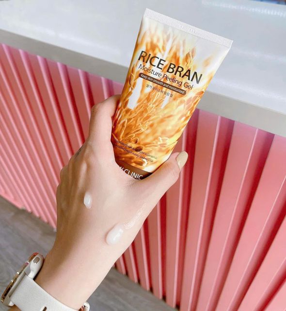 Tẩy Da Cngừng hẳn Gạo 3W Clinic Rice Brown Moisture Peeling