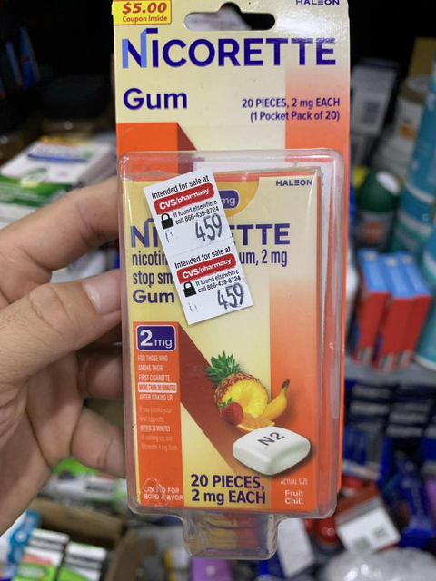 Kẹo ngậm Nicorette Ice Mint