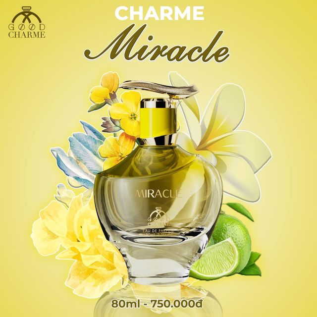 Nước Hoa Nữ Charme Miracle 80ml