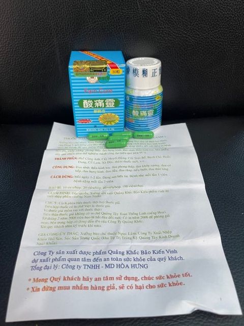 Toan Thống Linh Chai 30 Vi&ecirc;n Hỗ Trợ Xương Khớp