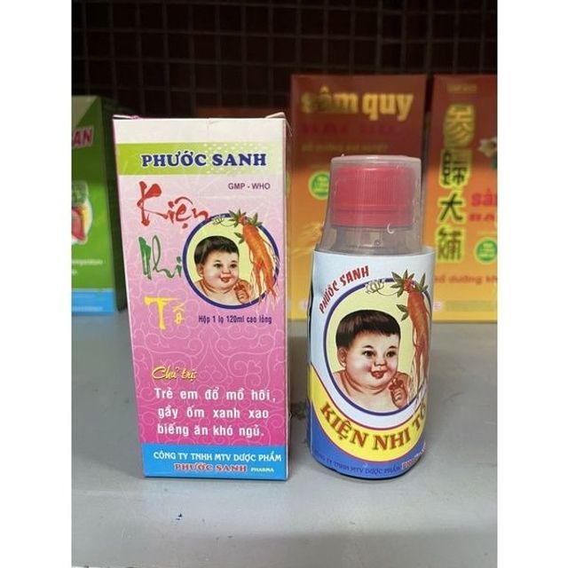 Kiện Nhi Tố Phước Sanh Mồ H&ocirc;i Trộm Biếng Ăn 120ML