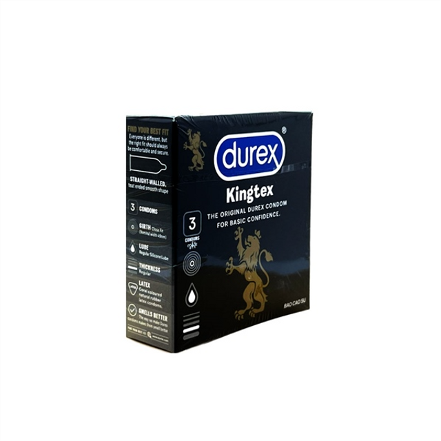 Bao cao su Durex Kingtex