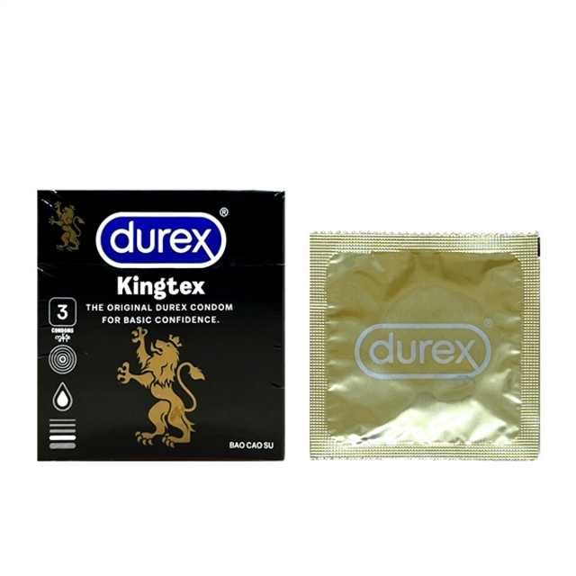 Bao cao su Durex Kingtex