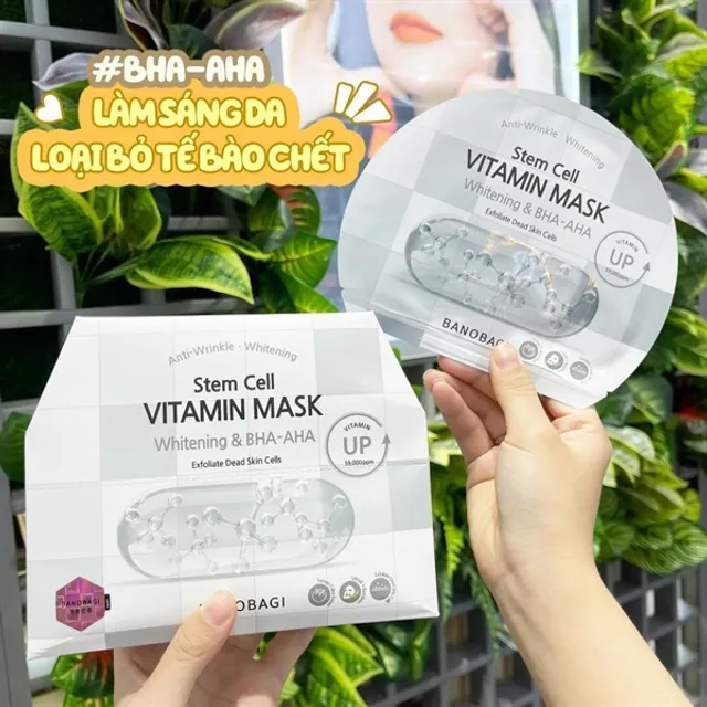 Combo 10 Miếng Banobagi S&aacute;ng Da & Tẩy Da Cngừng hẳn