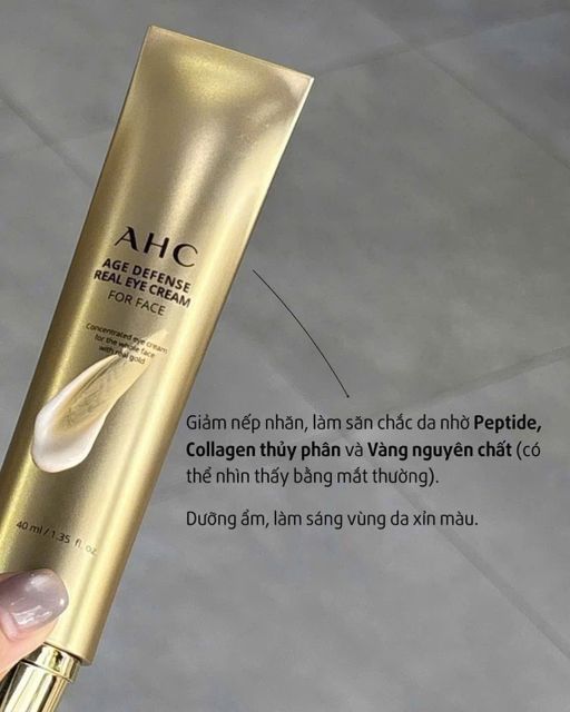 Kem Dưỡng AHC Age Defense Real Eye Cream For Face