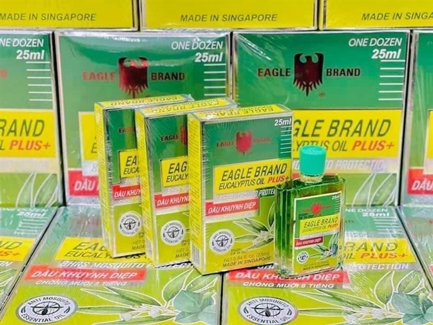 Dầu Khuynh Diệp Con &Oacute; Eagle Brand Singapore 25ml