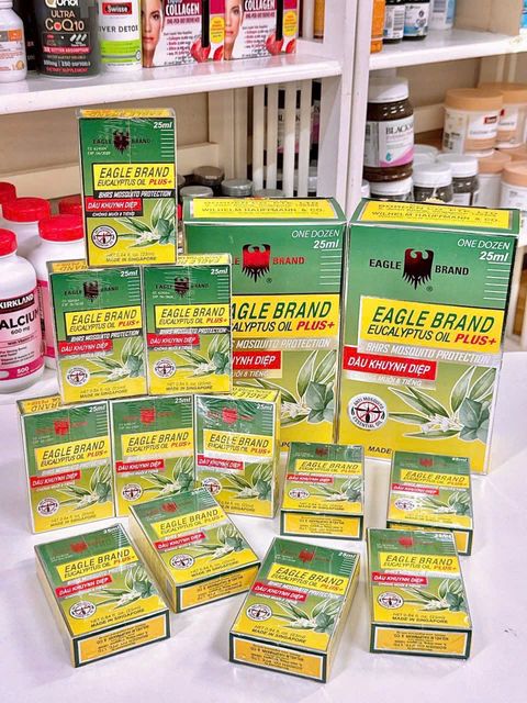 Dầu Khuynh Diệp Con &Oacute; Eagle Brand Singapore 25ml