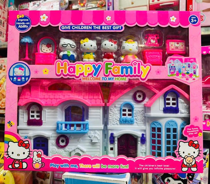 Ng&ocirc;i nh&agrave; b&uacute;p b&ecirc; Hello Kitty