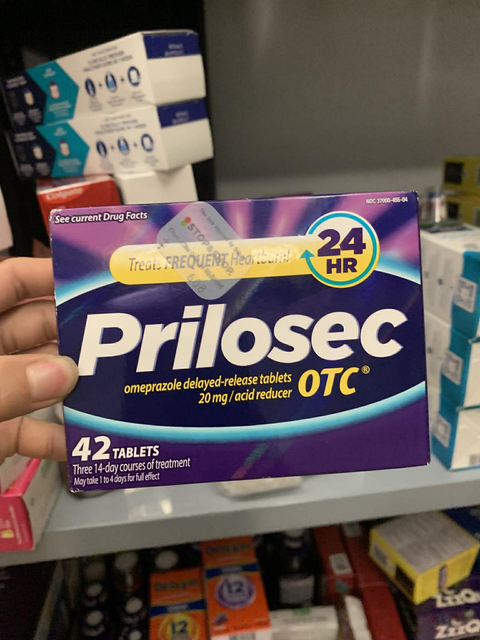 Liệu tr&igrave;nh cắt cơn đau dạ d&agrave;y Prilosec