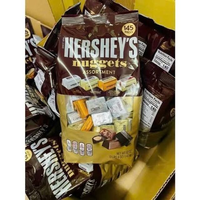 Kẹo socola Hershey&rsquo;s Nuggets Chocolate 500g