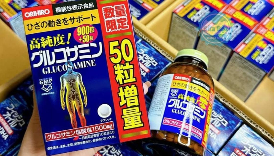 Vi&ecirc;n uống Glucosamine Nhật Bản Orihiro 1500mg