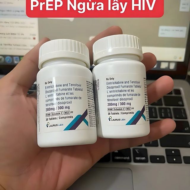 PrEP dự ph&ograve;ng HIV 30 vi&ecirc;n ch&iacute;nh h&atilde;ng
