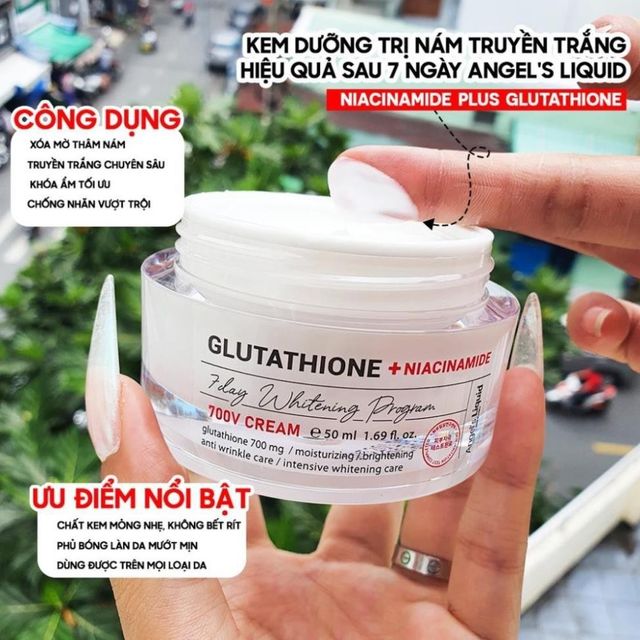 Combo Huyết thanh v&agrave; Kem dưỡng Angel Liquid