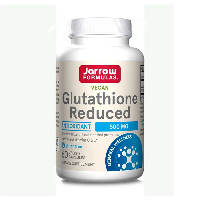 Vi&ecirc;n uống hỗ trợ trắng da Jarrow Glutathione 500 mg