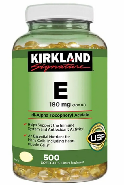 Kirkland Vitamin E 400 IU 500 vi&ecirc;n